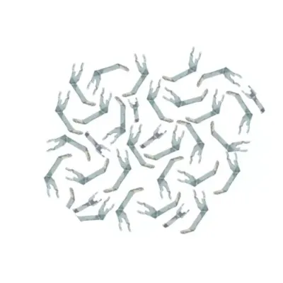 Ganchos Para Tablero X 20 Unidades