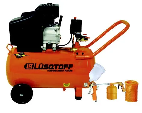 COMPRESOR DE AIRE CON KIT 2.5 HP - 50 L • LC-2550BK